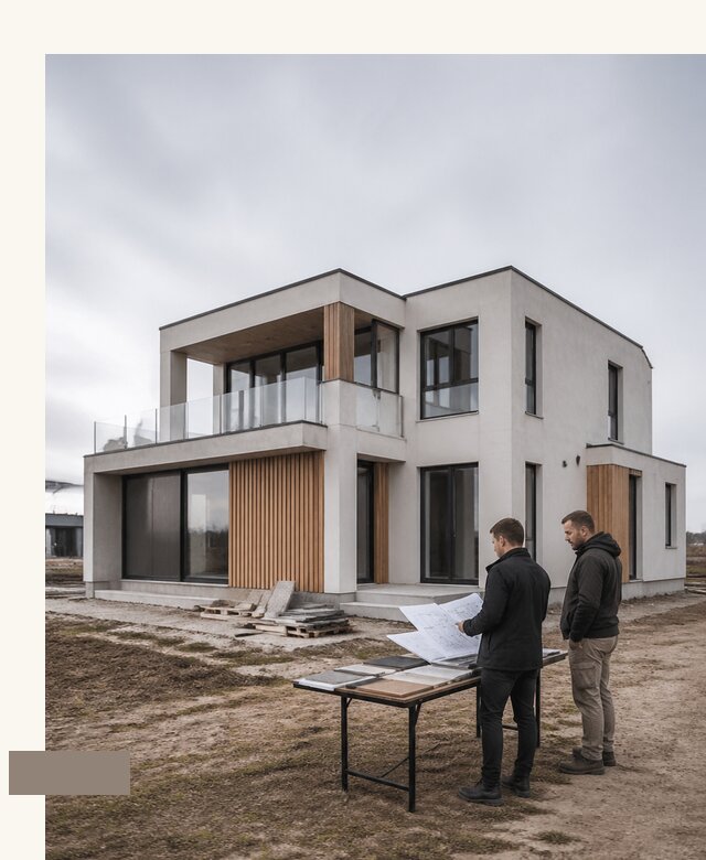 Проект двухэтажного дома из газобетона в Бирске от 46773 | А3дПро-Брк
